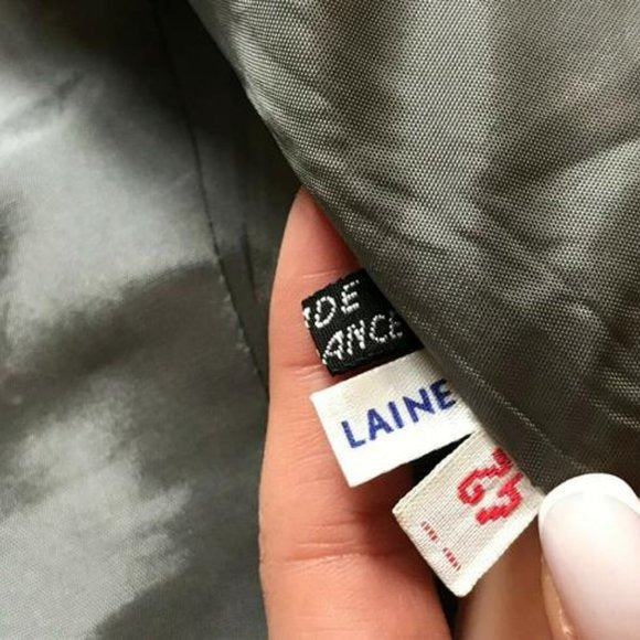 Burberry Prorsum, Heather Grey Wool, Size 12, Blazer