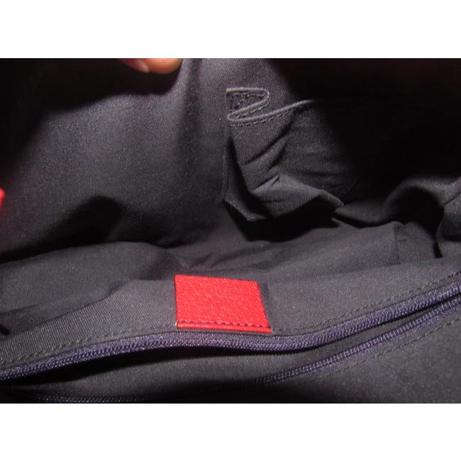 Gucci Abbey D Ring Red Leather Hobo Bag