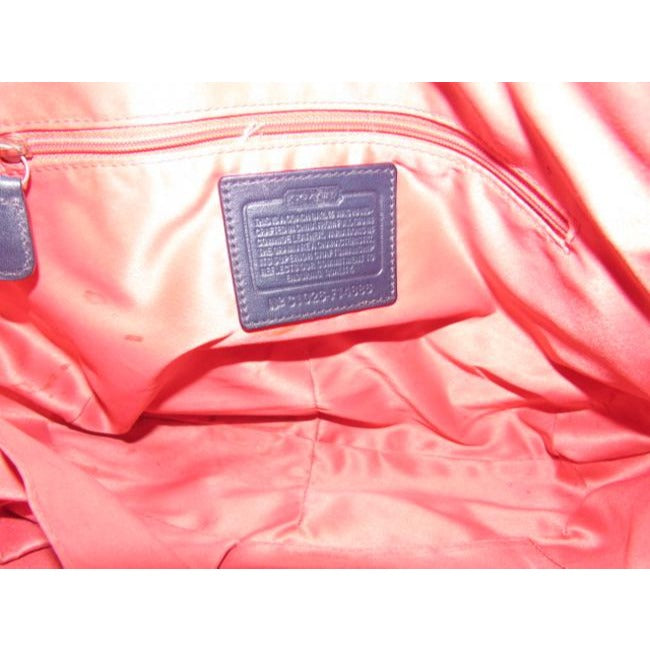 Coach Vintage Pursesdesigner Purses Taupe Buttery Soft Leather And Navy Patent Leather Hobo Bag