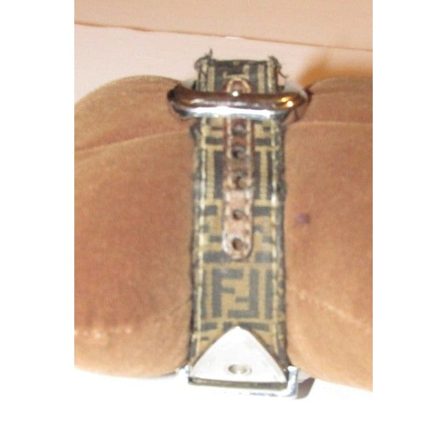 Fendi Stainless Steel Zucca Print B With Band Watch