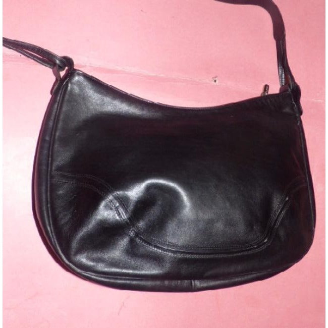 Salvatore Ferragamo Vintage Pursesdesigner Purses Black Leather Cross Body Bag