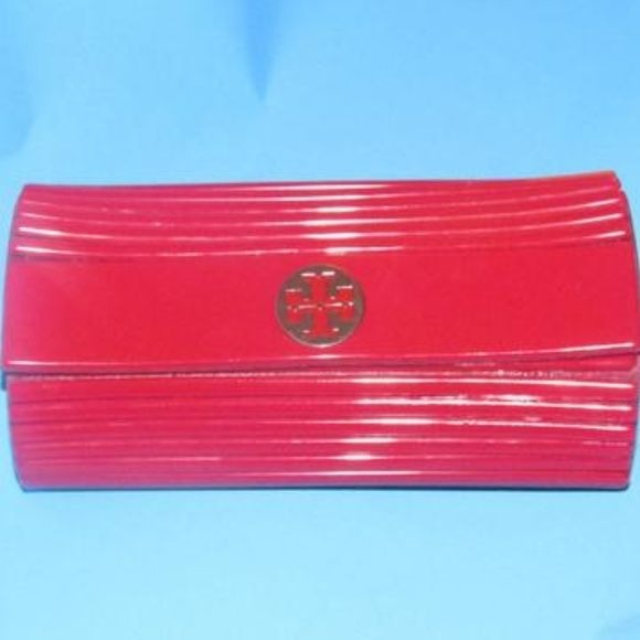 Tory Burch Art Deco Lucite Tiles Clutch