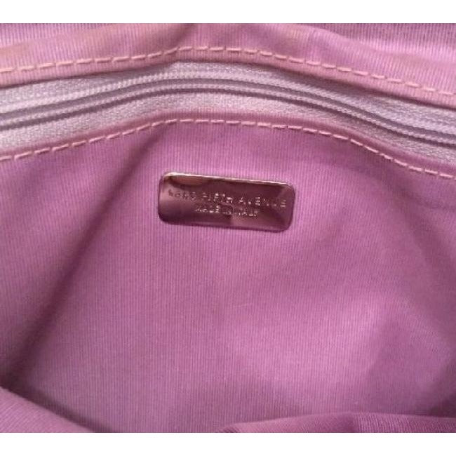 Saks Fifth Avenue Vintage Pursesdesigner Purses Purple Ostrich Leather And Plaid Pony Hair And Hobo