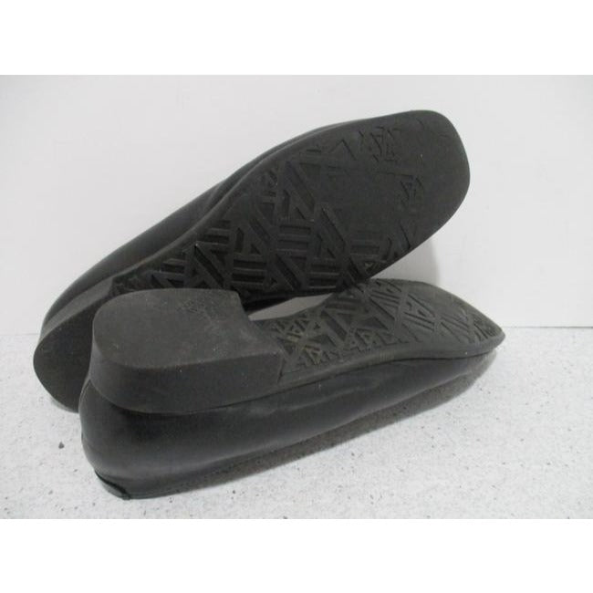 Ak Anne Klein Black Iflex Square Toe Loafer Slip On Flats Size Us