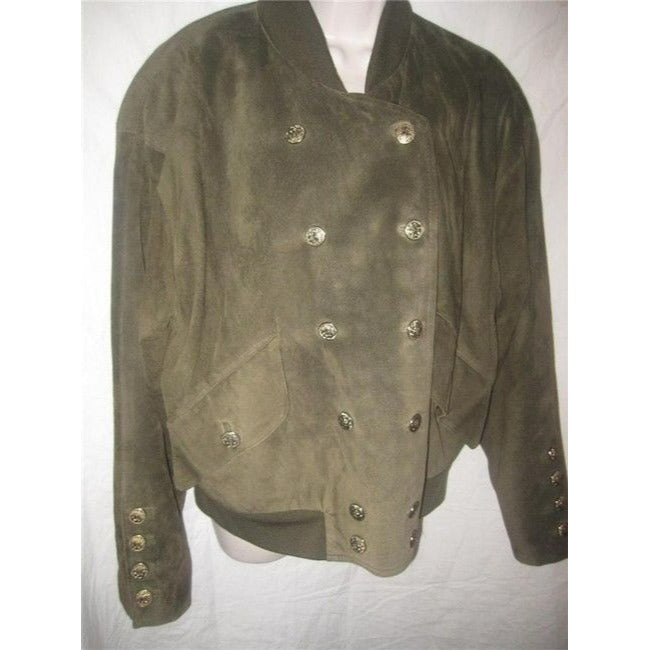 Escada Suede Leather Jacket