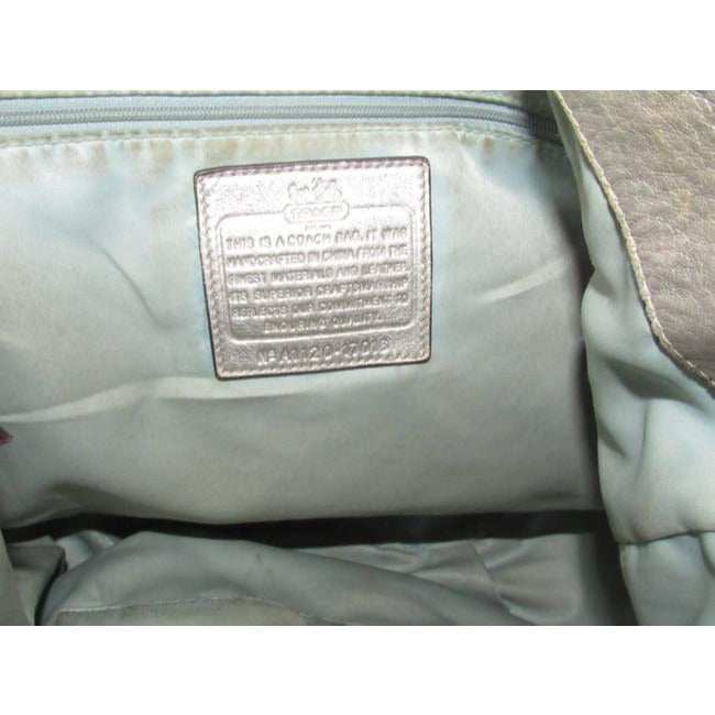 Coach Vintage Pursesdesigner Purses Buttery Soft Shimmery Champagne Leather Satchel