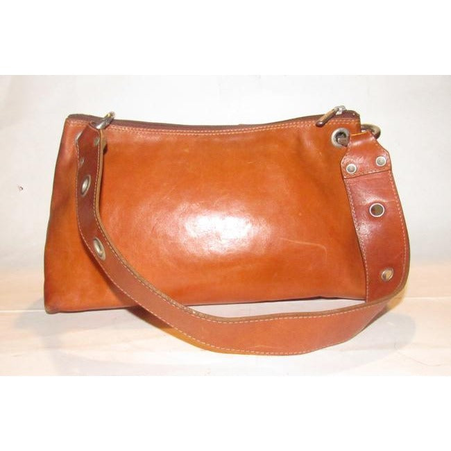 Pursesdesigner Purses Chestnut Brown Leather And Logo Print Coated Canvas In Shades Of Brown Hobo Ba