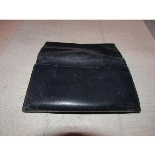 Gucci Navy Blue Leather Vintage Wallet