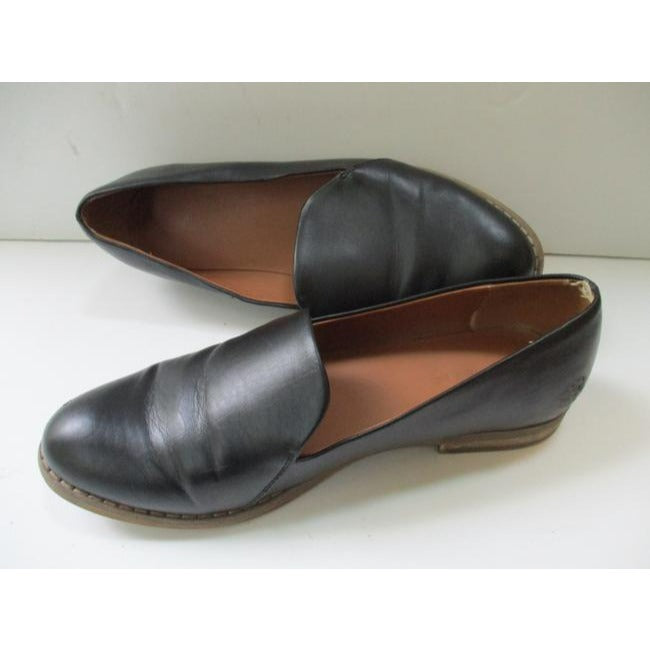 Indigo Rd Black Slip On Loafer Almond Toe Flats Size Us
