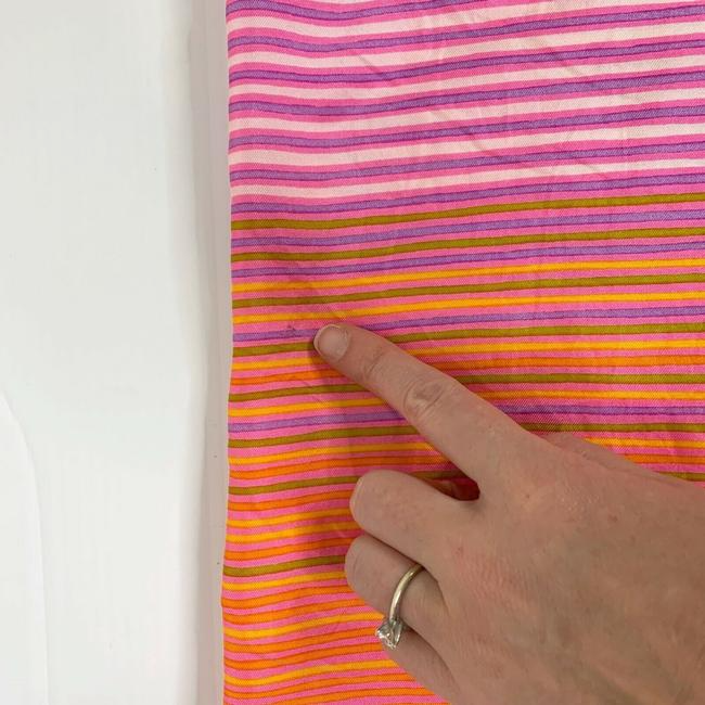 Dior Pink Yellow Orange Purple Abstract Print Scarf