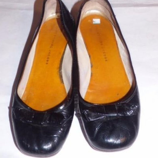 Marc by Marc Jacobs Vintage Black Patent Low Heels