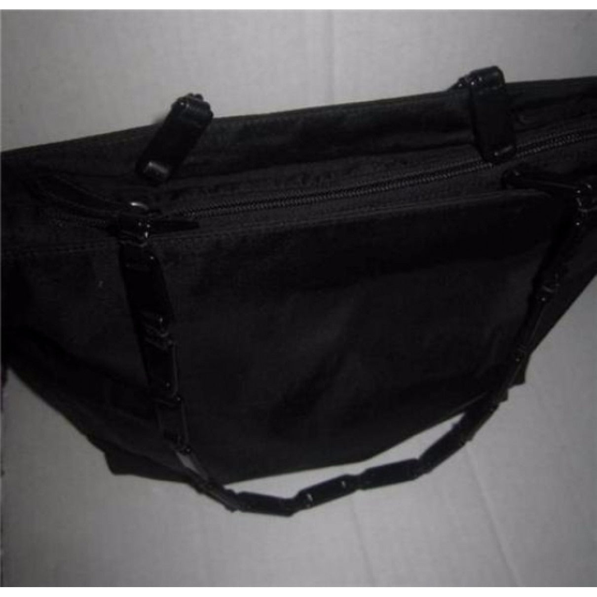 UNUSED! Prada black shoulder bag w Lucite & leather straps