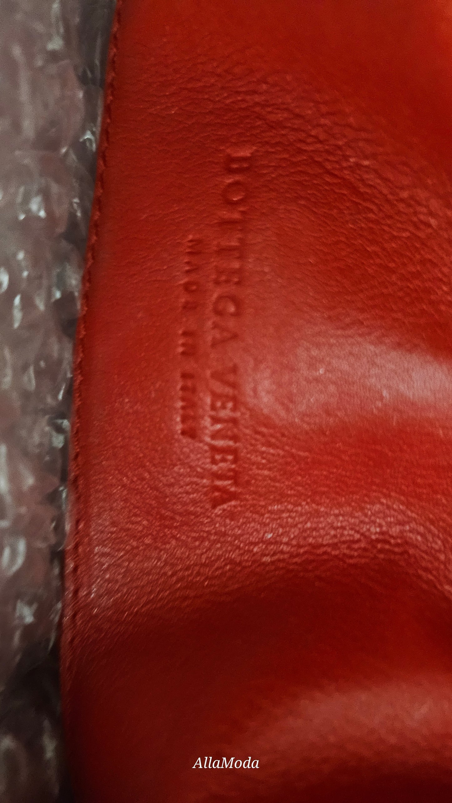 Bottega Veneta Red Yellow Green & Brown Color Block Satchel