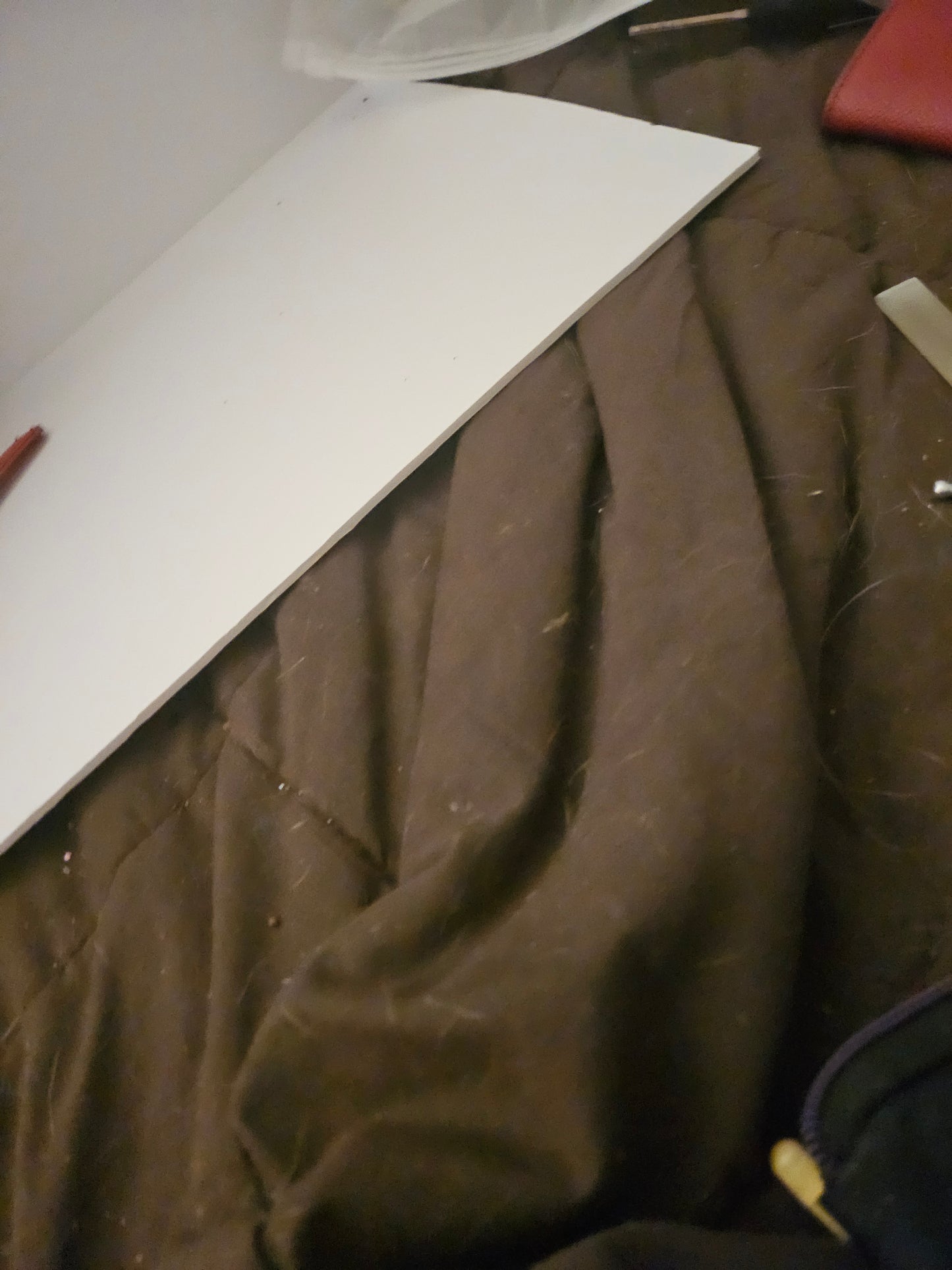 Gucci red ostrich leather cross body bucket bag