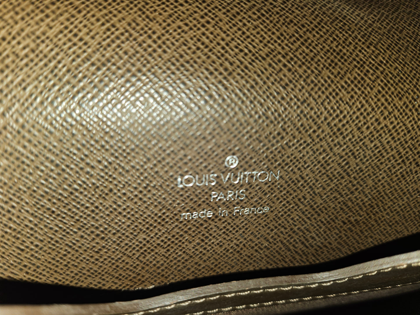 Louis Vuitton Brown Leather Multi Compartment Briefcase/Portfolio