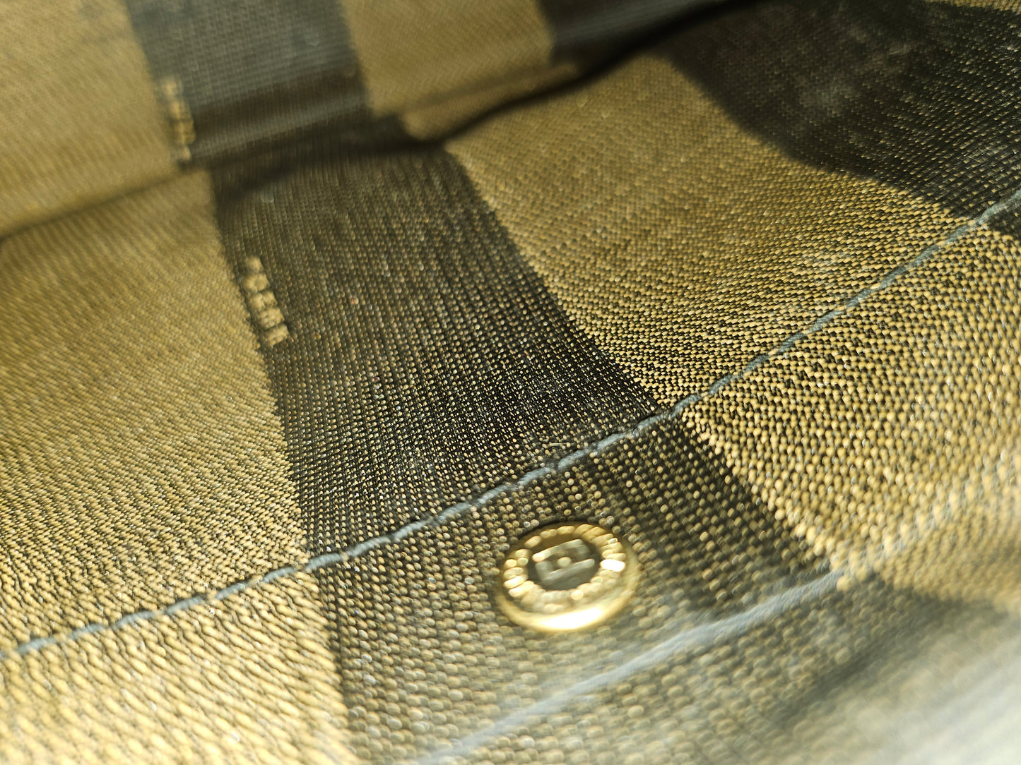 Fendi Raffia & Textured Brown Leather Two-Way Satchel