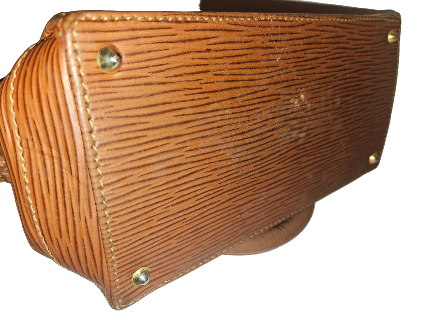 Fendi Raffia & Textured Brown Leather Two-Way Satchel