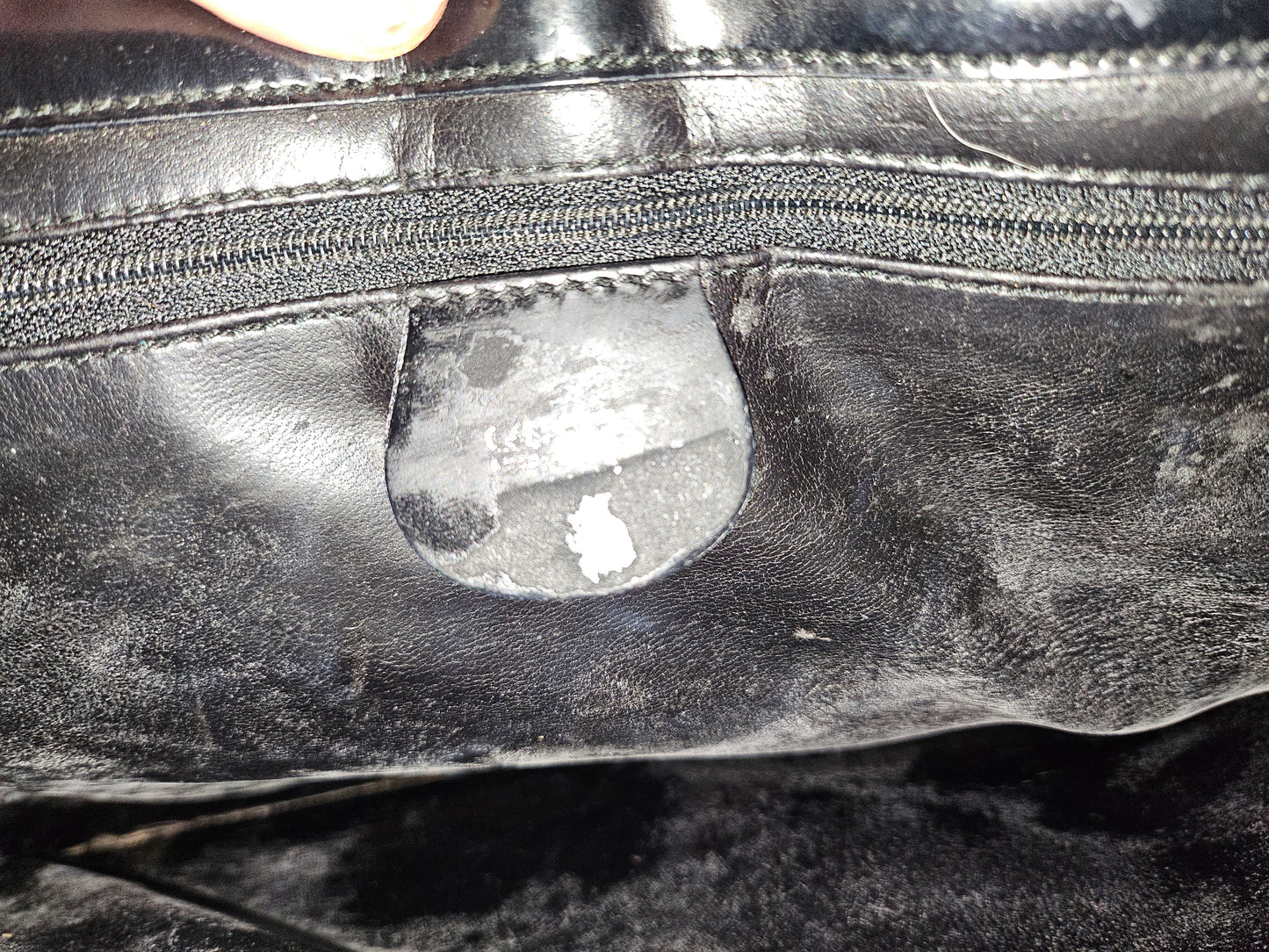 Gucci Tom Ford era black patent & chrome Skinny Horse-bit tote!