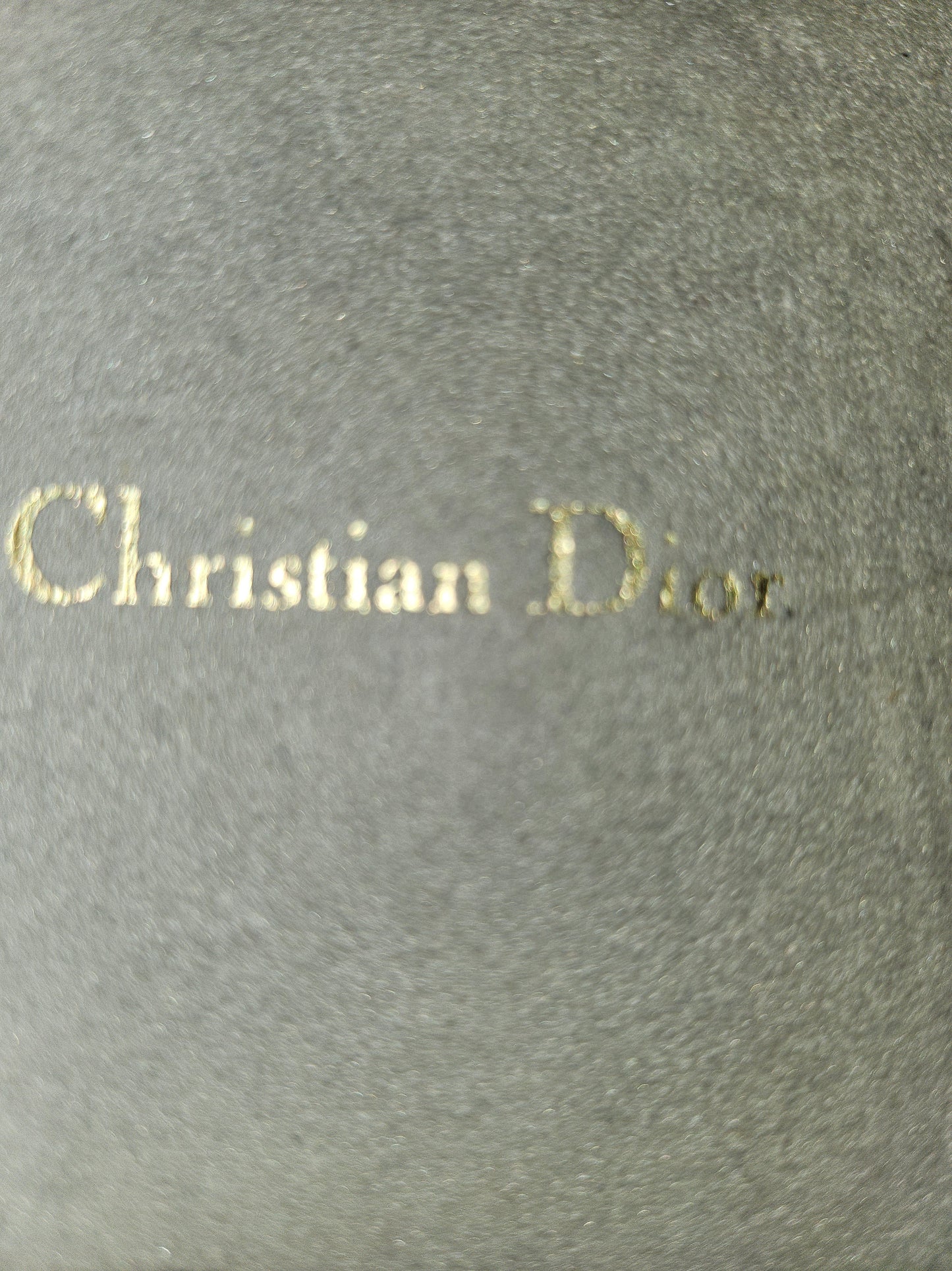 Christian Dior boxed set of gold & crystal cufflinks & tie clip- New old stock!