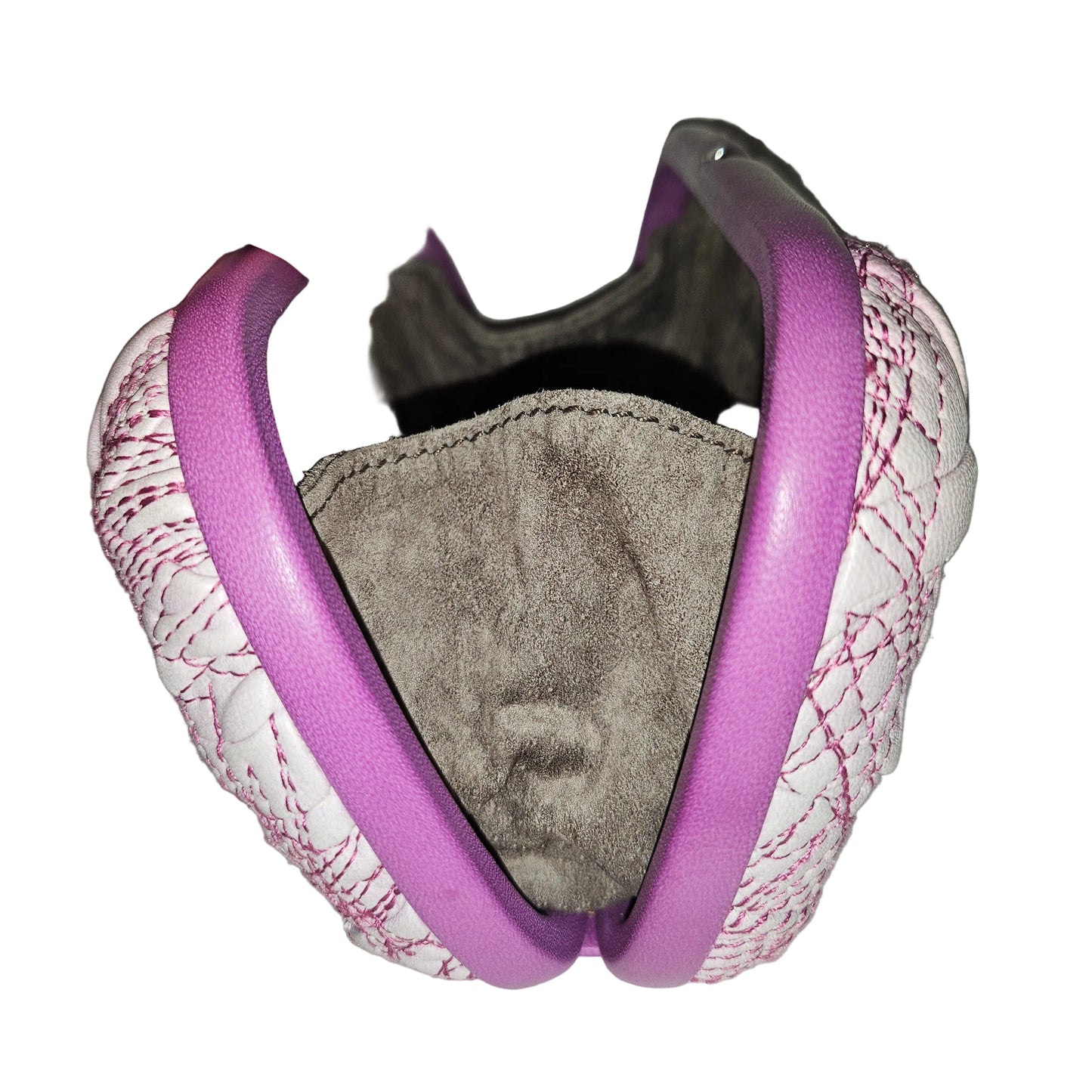 Bottega Veneta amazing purple ombre leather  Knot style clutch w  dust bag