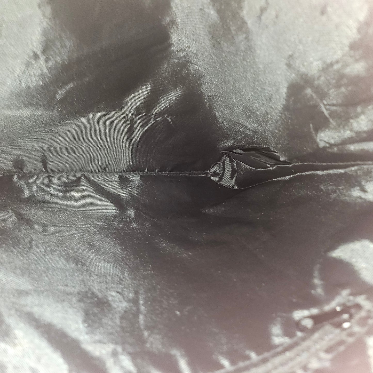 YSL NEW old stock, pink canvas & leather tote with chrome hardware & YSL logo in gold patent leather