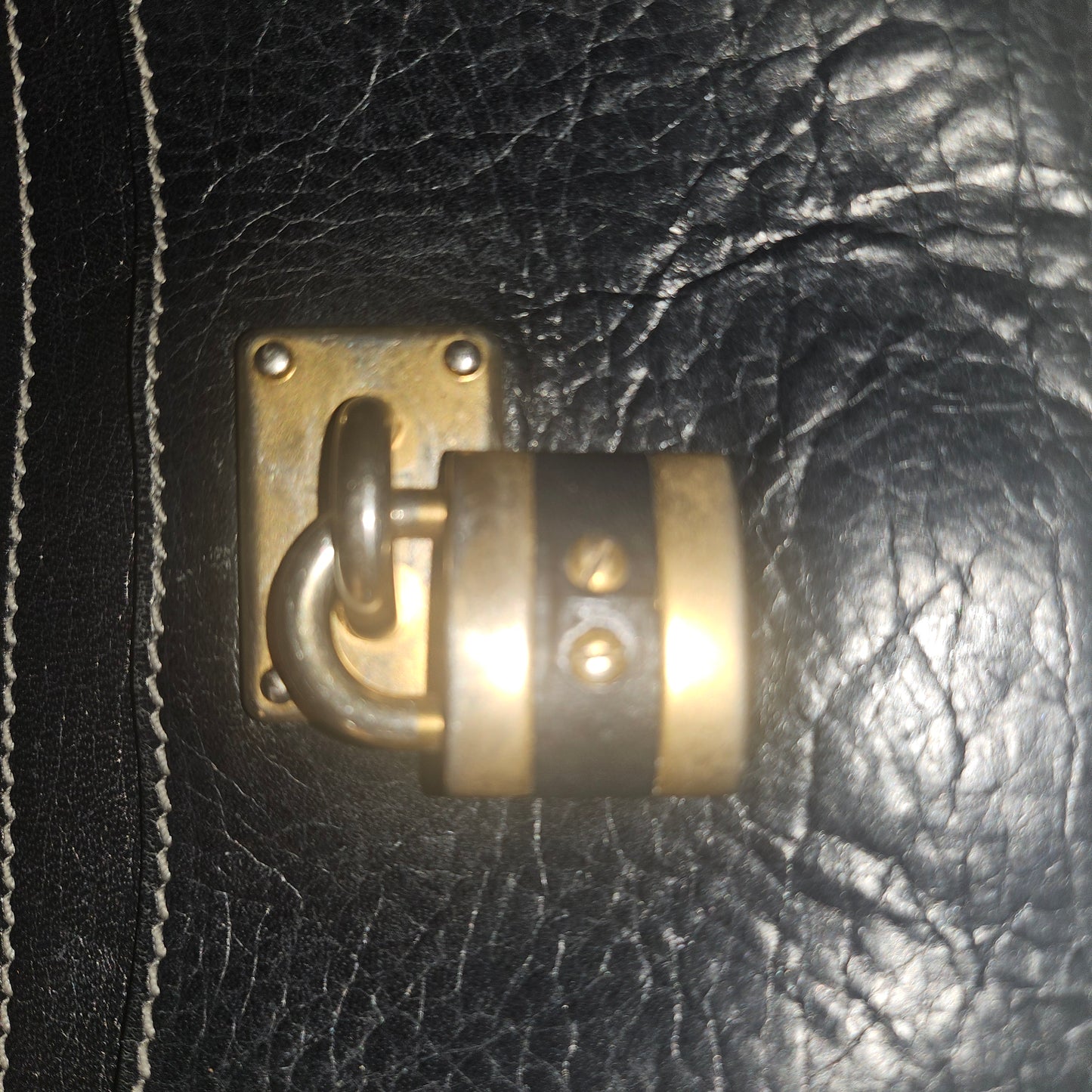 Chloe black leather Paddington continental wallet