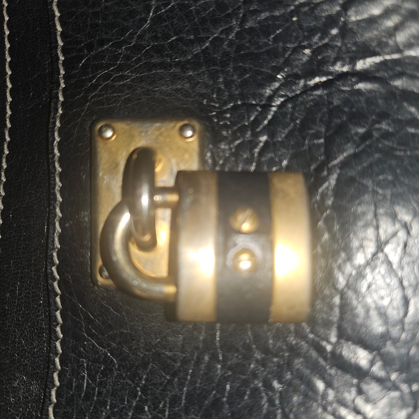 Chloe black leather Paddington continental wallet