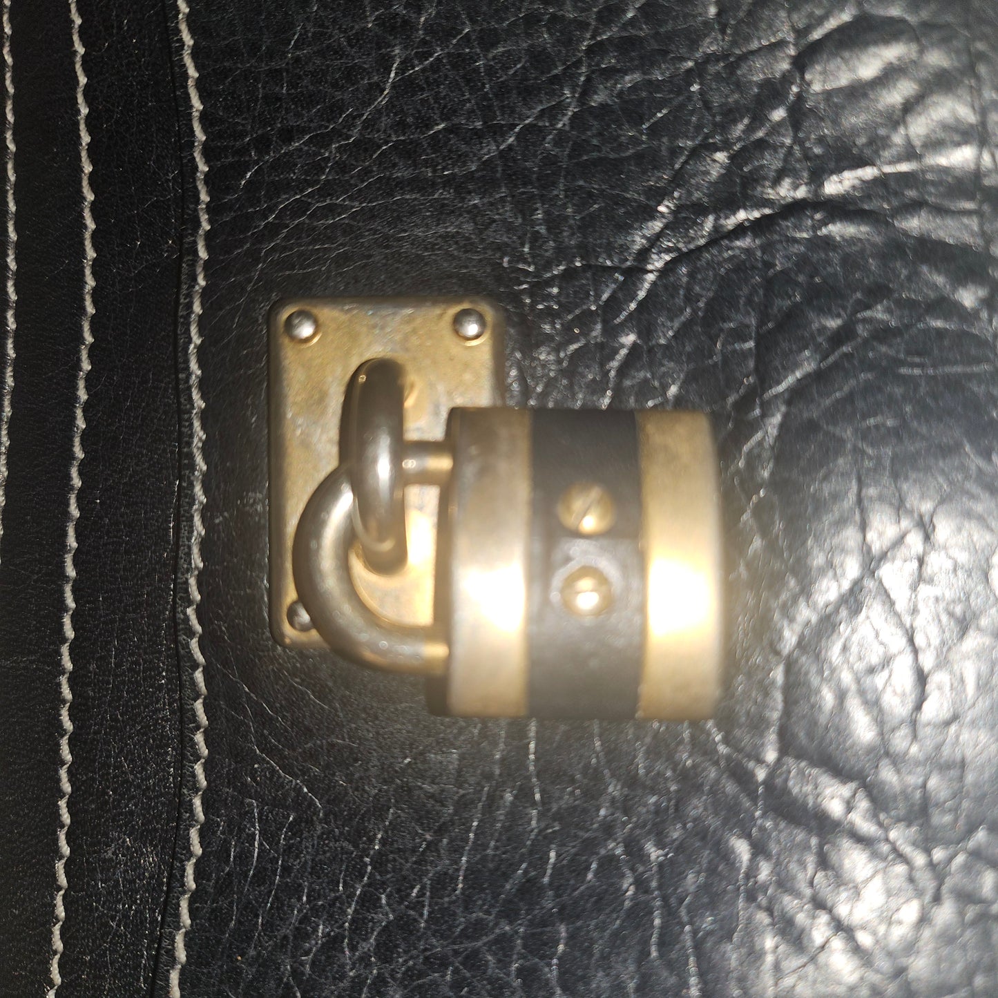 Chloe black leather Paddington continental wallet