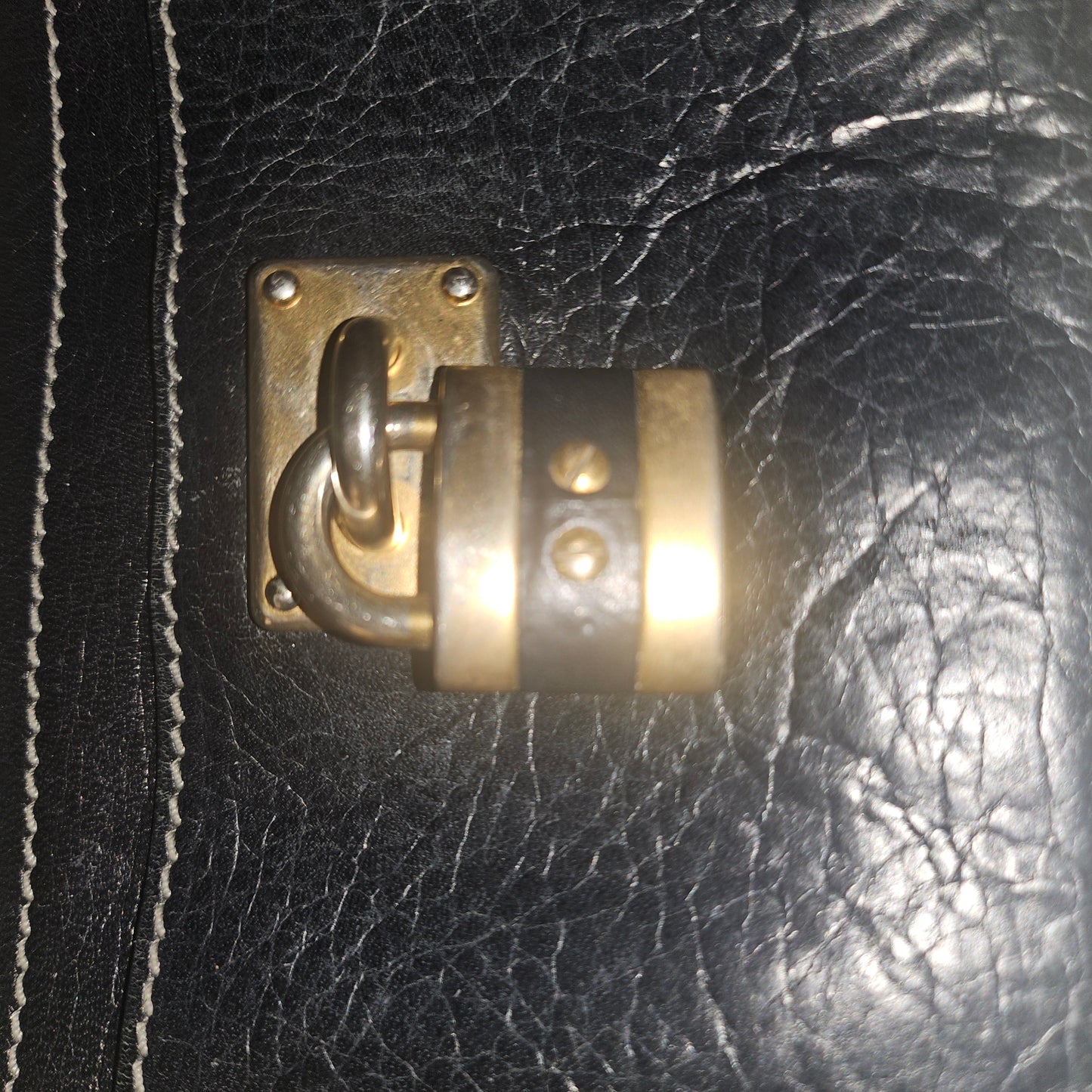 Chloe black leather Paddington continental wallet