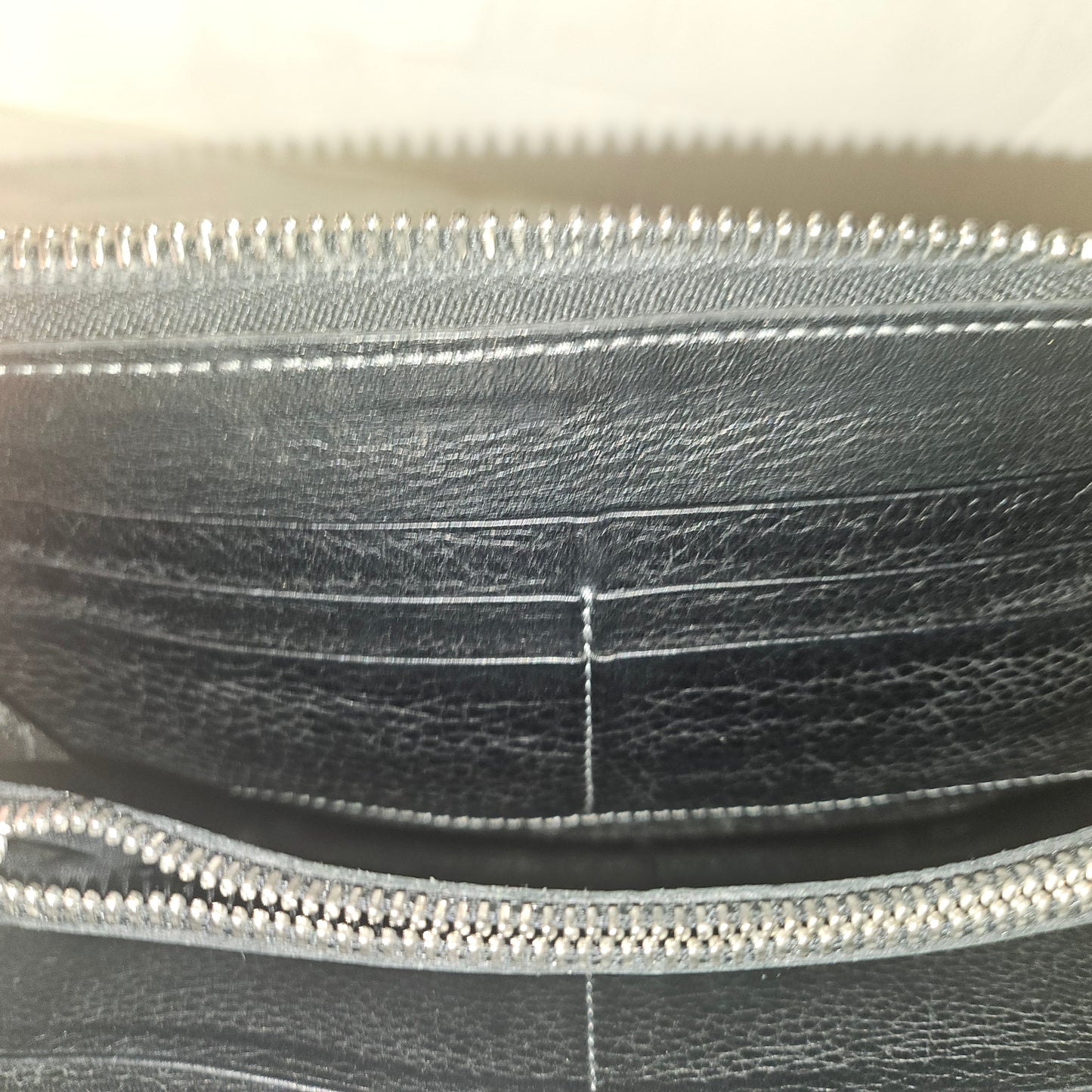 Chloe black leather Paddington continental wallet