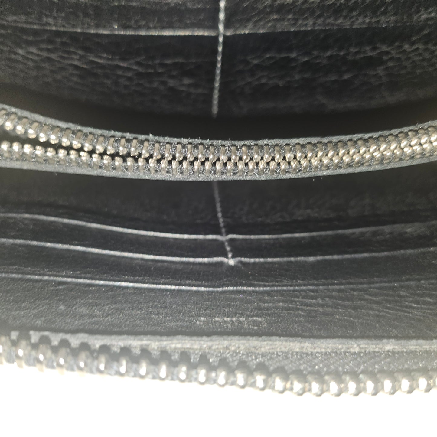 Chloe black leather Paddington continental wallet