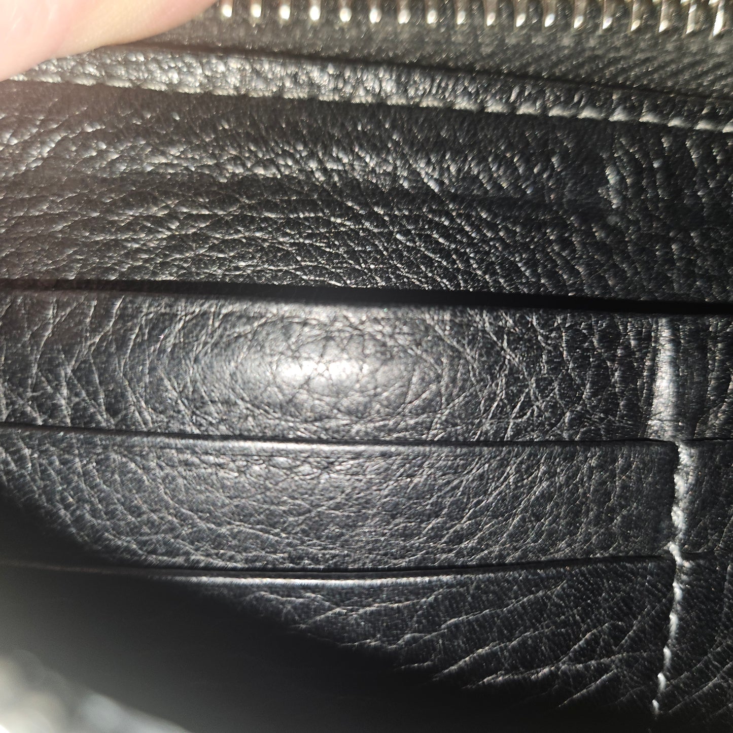 Chloe black leather Paddington continental wallet
