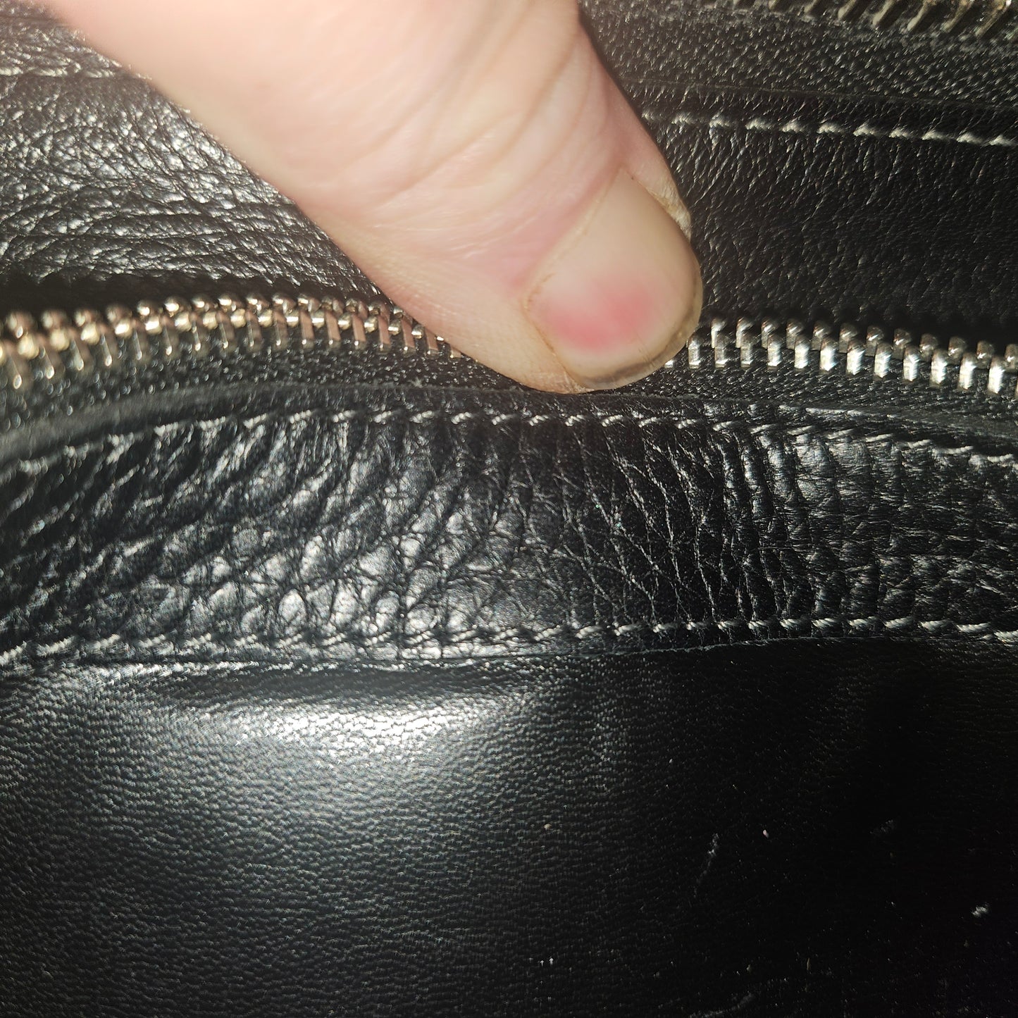 Chloe black leather Paddington continental wallet