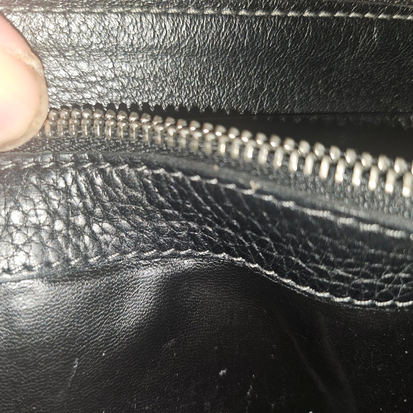 Chloe black leather Paddington continental wallet