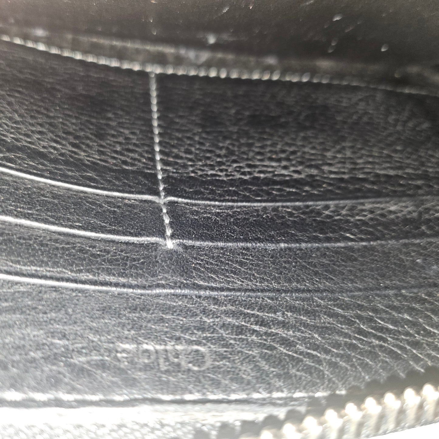 Chloe black leather Paddington continental wallet