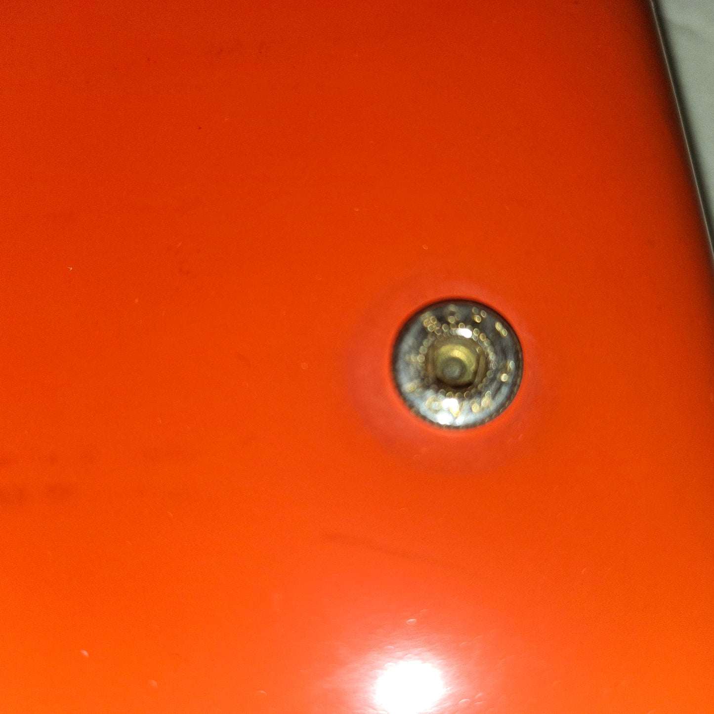Gucci orange glossy leather XL size, wallet