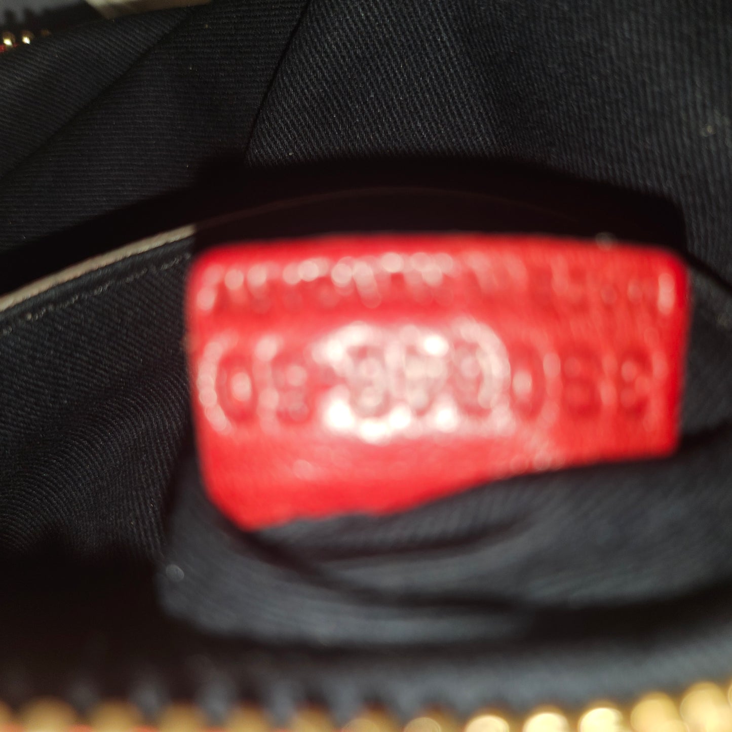 Chloe red leather Edith two-way purse