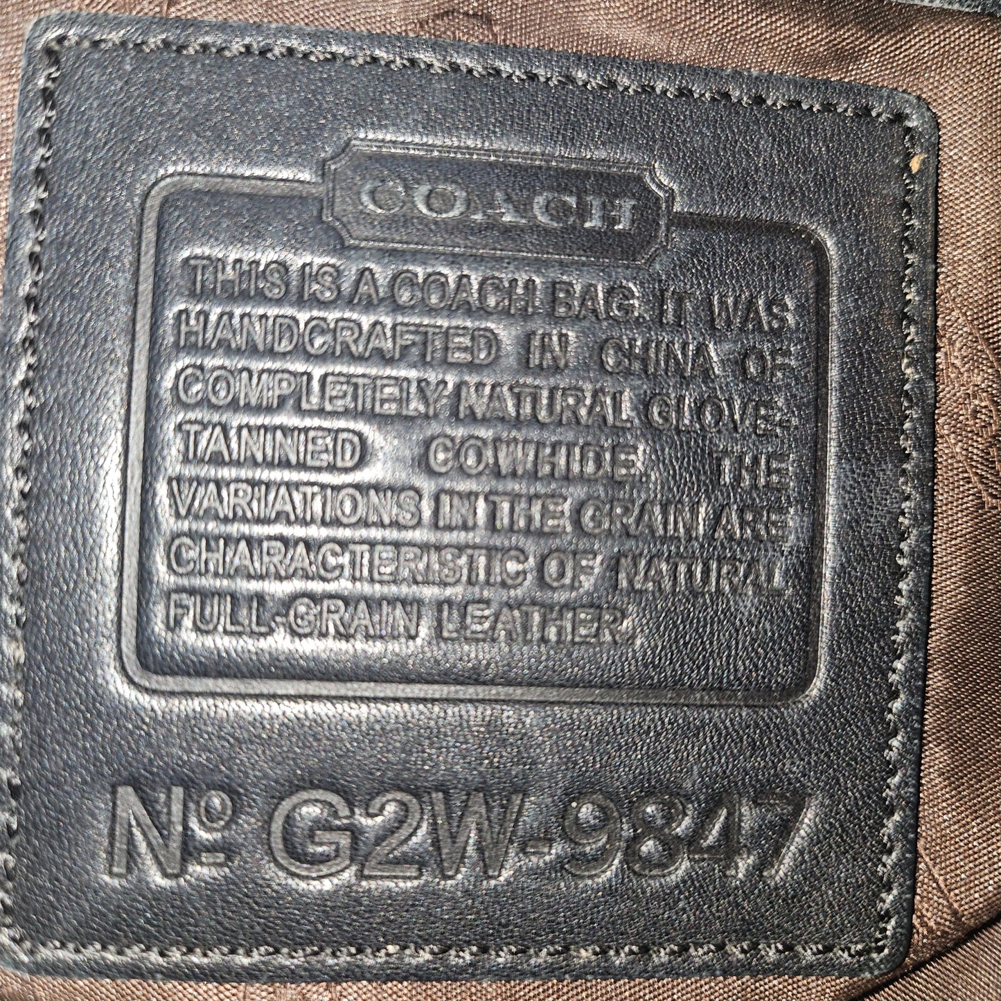 Coach black leather Legacy Market Tote