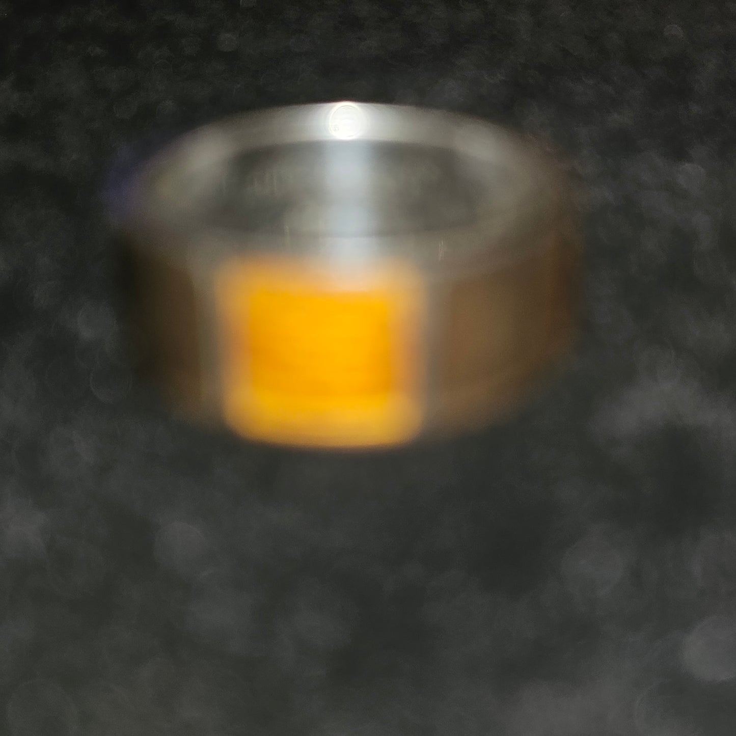 Louis Vuitton sterling & enamel wide unisex band