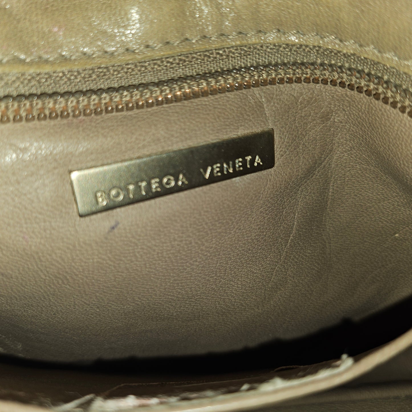 Bottega Veneta multi-colored intrecciatio leather vintage shoulder bag