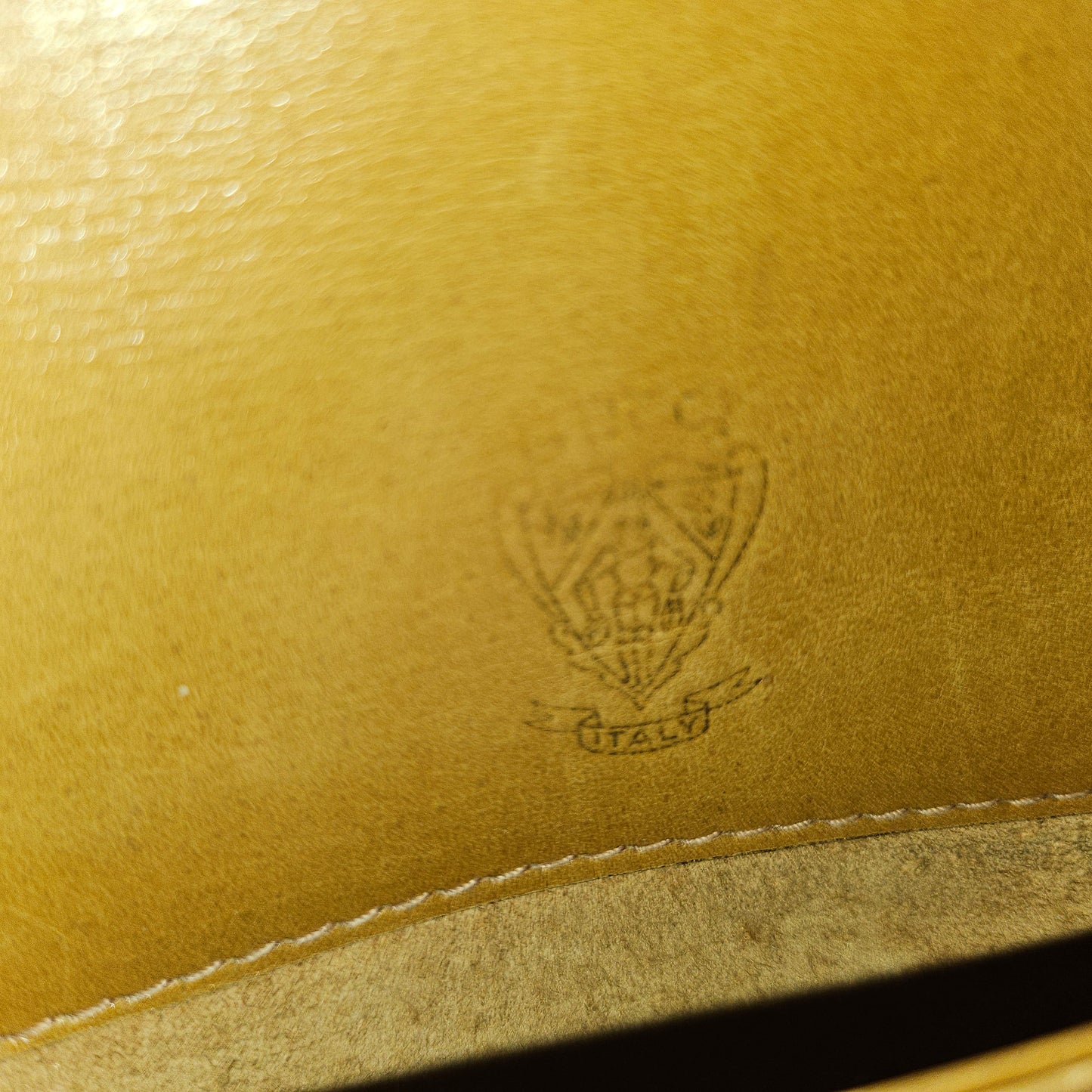 Gucci original 1955 horse-bit toffee & camel leather purse