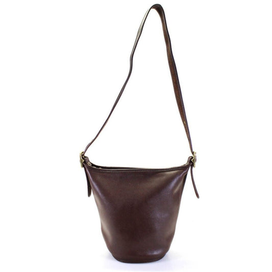 SOLD - Coach USA brown leather Legacy 9953 bucket bag cross-body