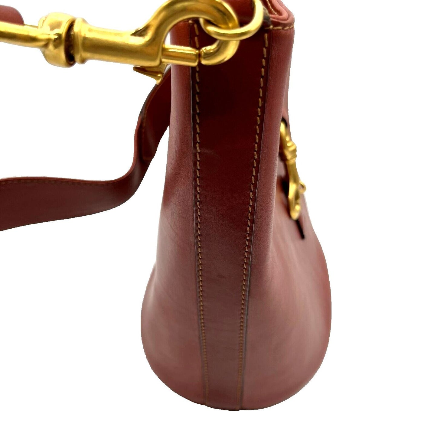 Gucci Red Leather Jackie Bucket Bag w Gold Hardware