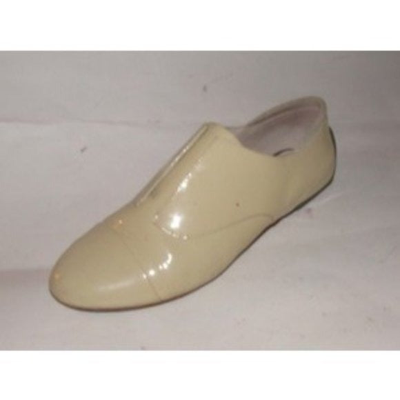 Tsubo Light Beige Pale Yellow Patent Loafer