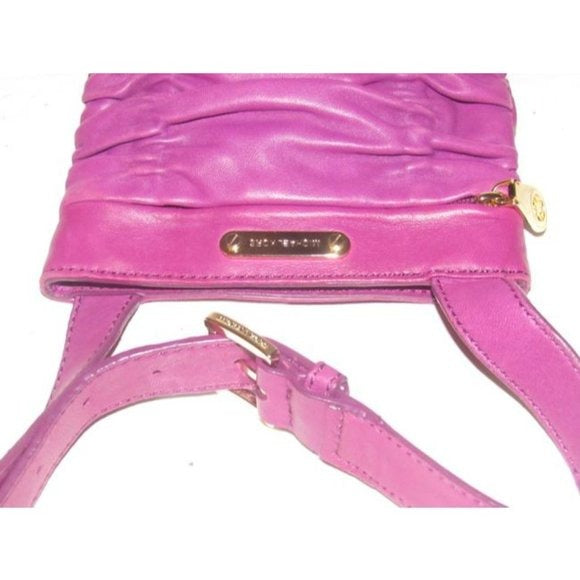 Michael Kors Plum Purple Ruched Shoulder Bag