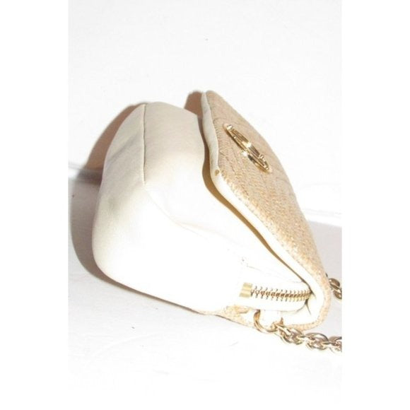 Henri Bendel Buttery Soft Ivory Leather Crossbody