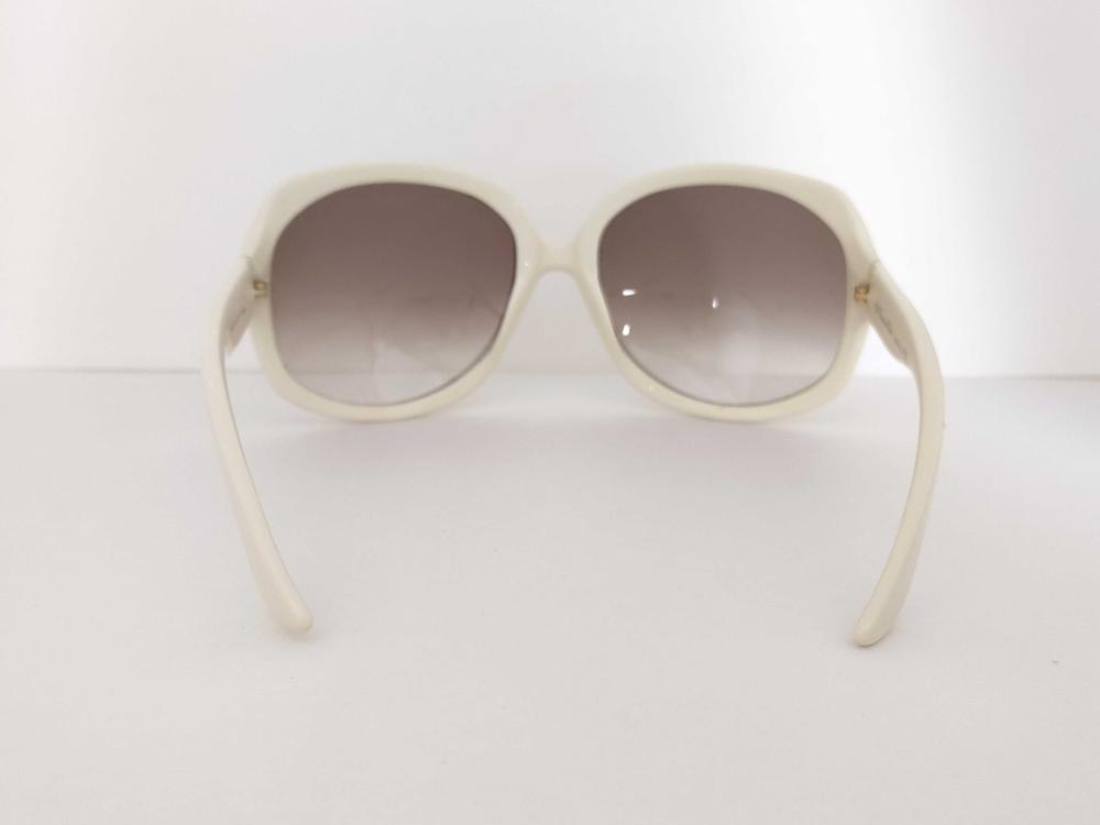 Dior Glossy 1 sunglasses with white oversized frames- that's hot!