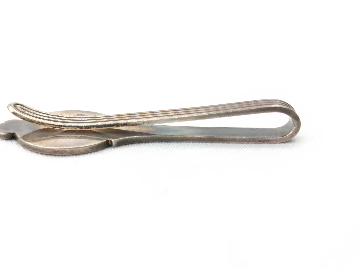Georg Jensen sterling silver engraved equestrian money clip