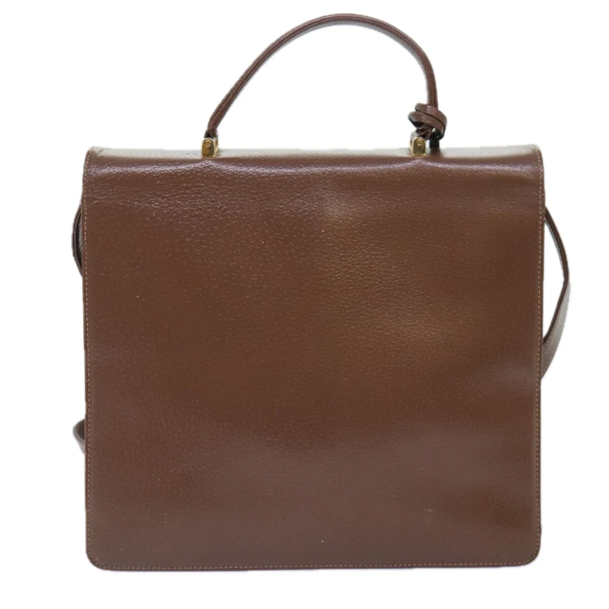 Gucci camel leather original 'Lady Lock style' two-way bag