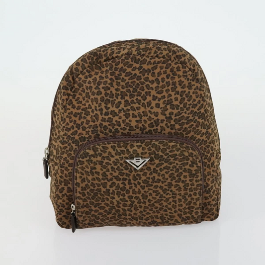 Bottega Veneta leopard print backpack - vintage - new old stock!
